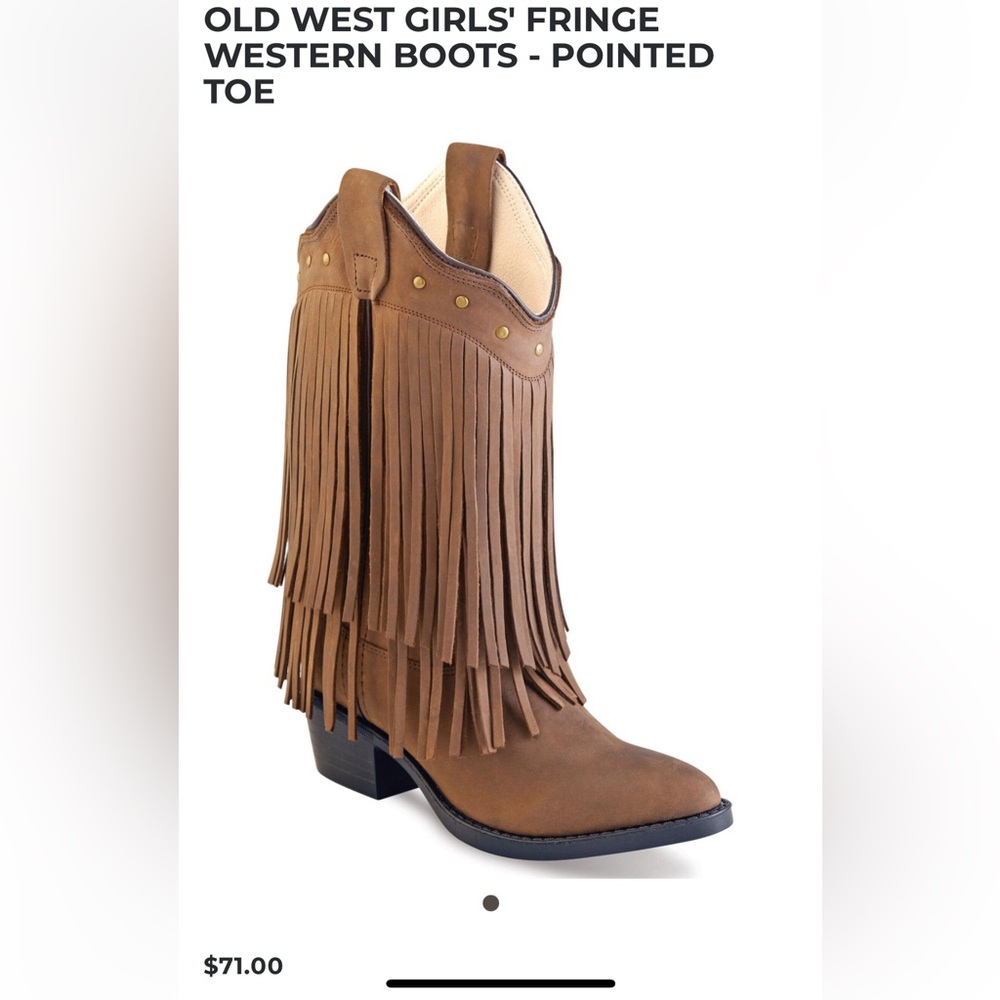 Old West Leather Cowgirl boots